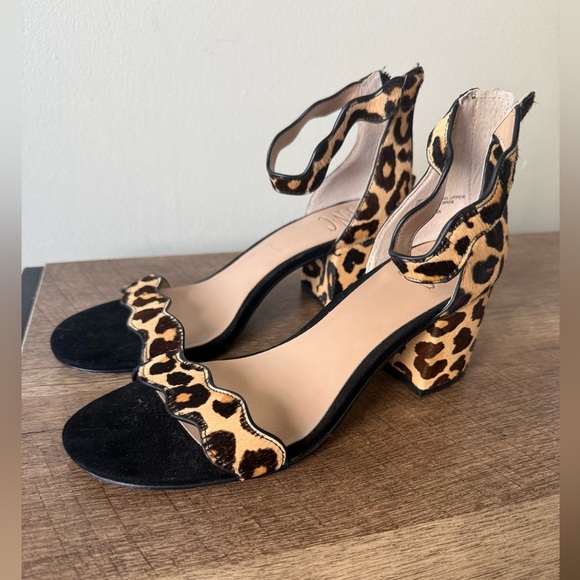 INC Leopard Print Block Heel Sandals - Picture 3 of 6